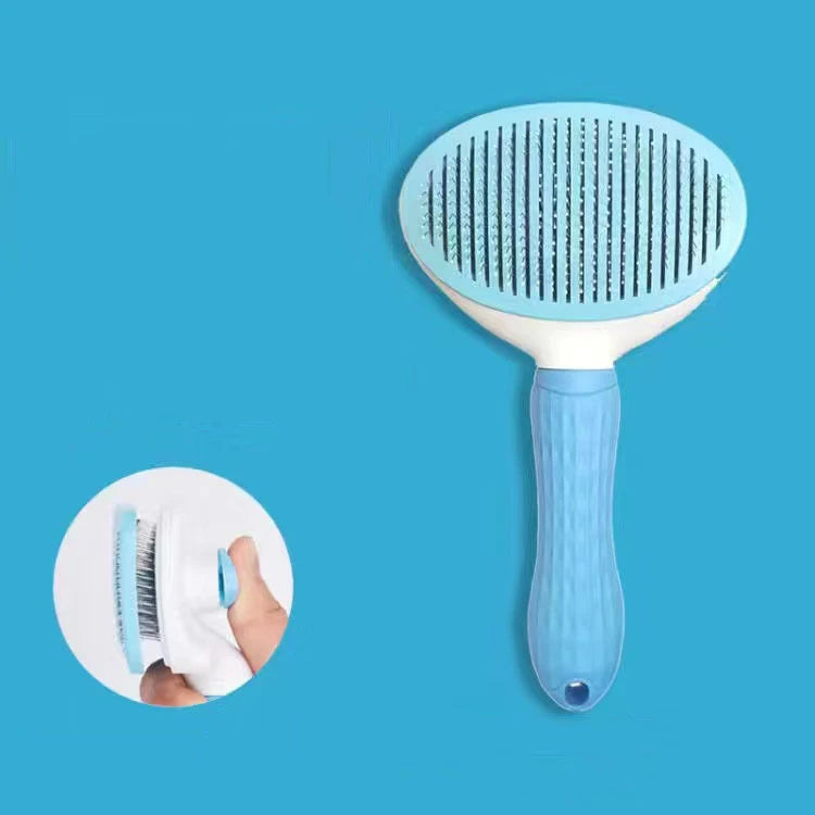 Brosse auto-nettoyant pour poils de chien et peigne pour chat – Toilettage et soins