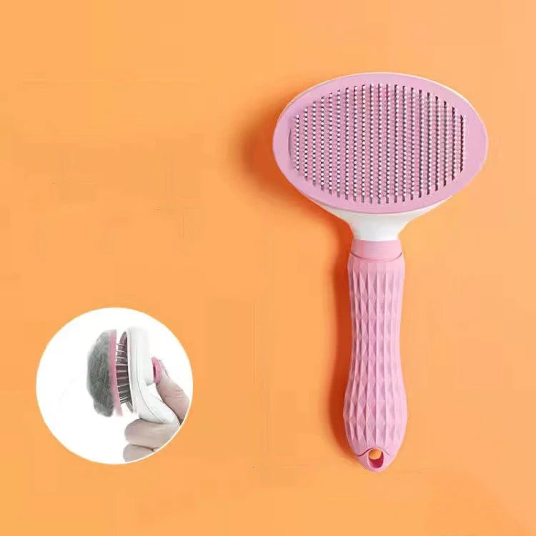 Brosse auto-nettoyant pour poils de chien et peigne pour chat – Toilettage et soins