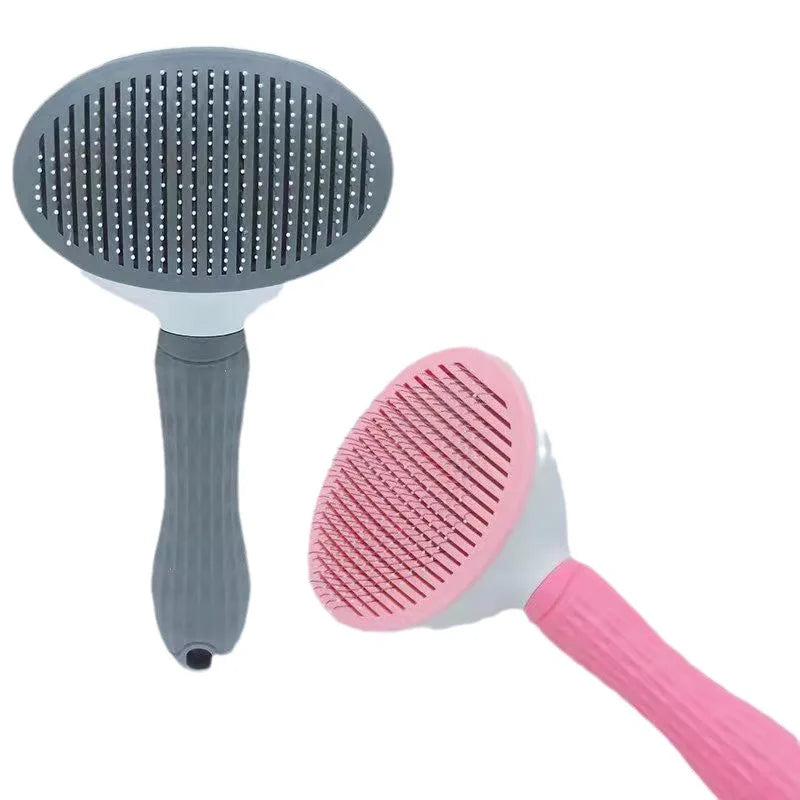 Brosse auto-nettoyant pour poils de chien et peigne pour chat – Toilettage et soins